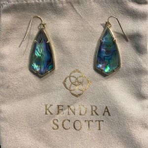 Kendra Scott Abalone Shell Earrings